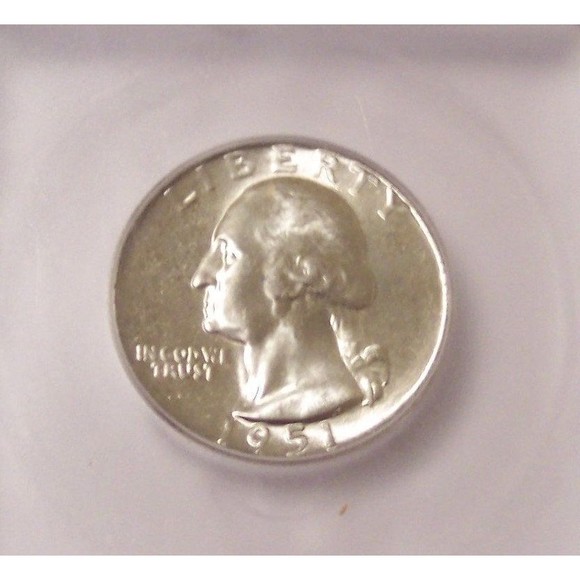 1951 Washington Quarter MS67 ICG - Picture 3 of 4